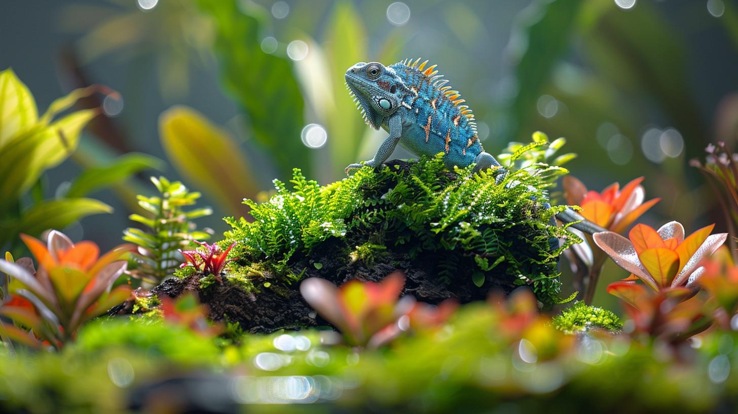 SHIELDING TERRARIUM REPTILES with a safe and secure hideout spot