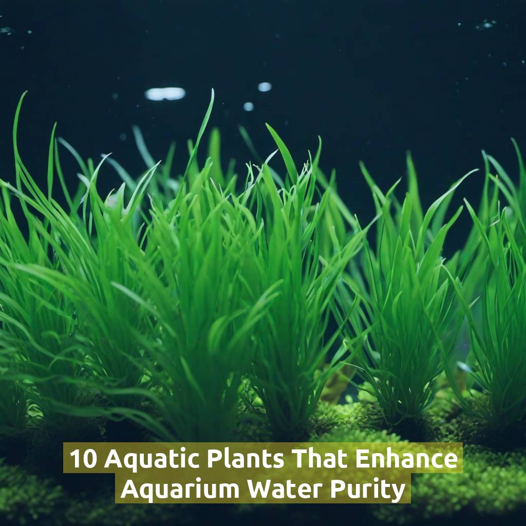 10 Aquatic Plants That Enhance Aquarium Water Purity