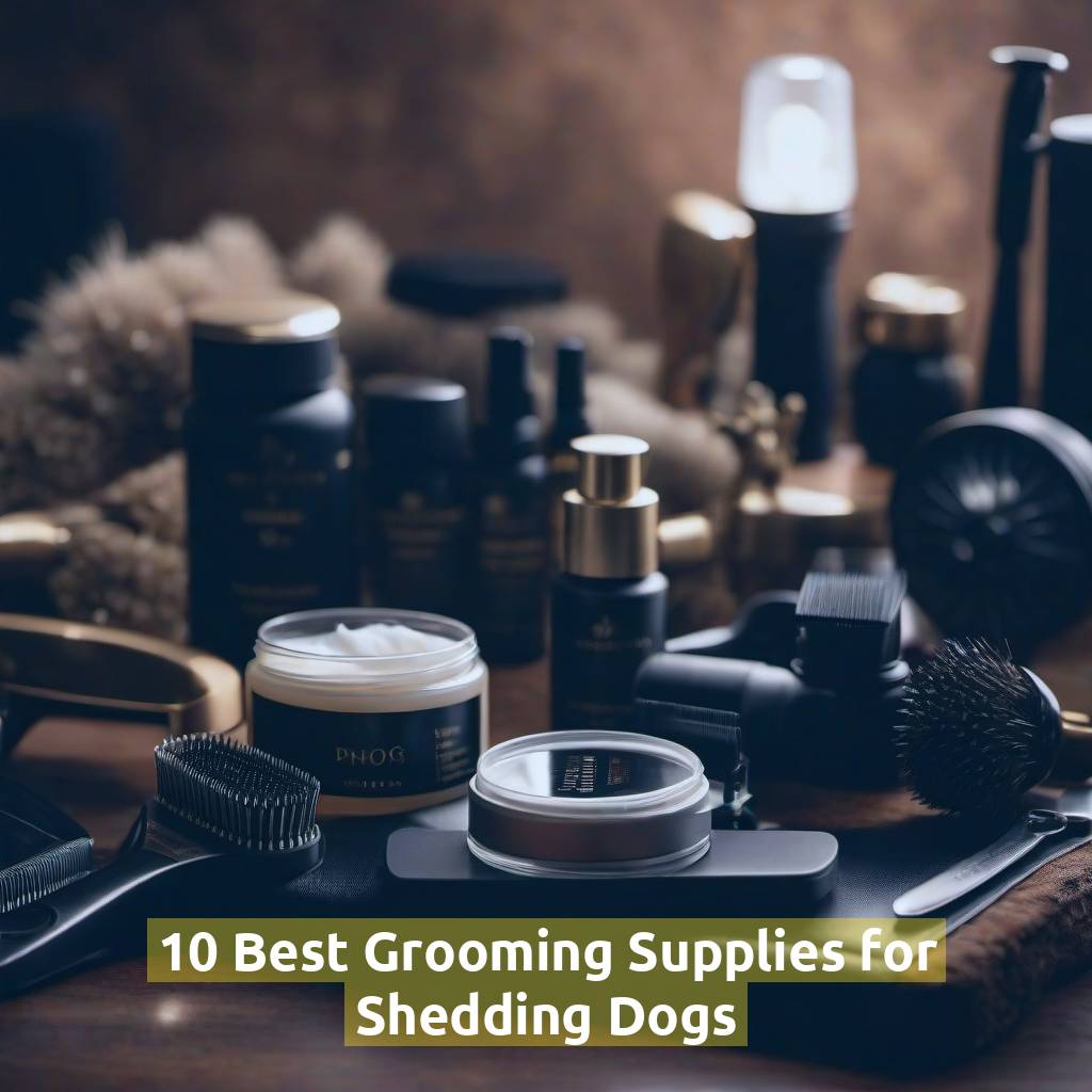10 Best Grooming Supplies for Shedding Dogs