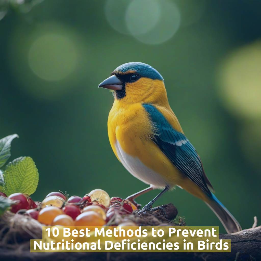 10 Best Methods to Prevent Nutritional Deficiencies in Birds