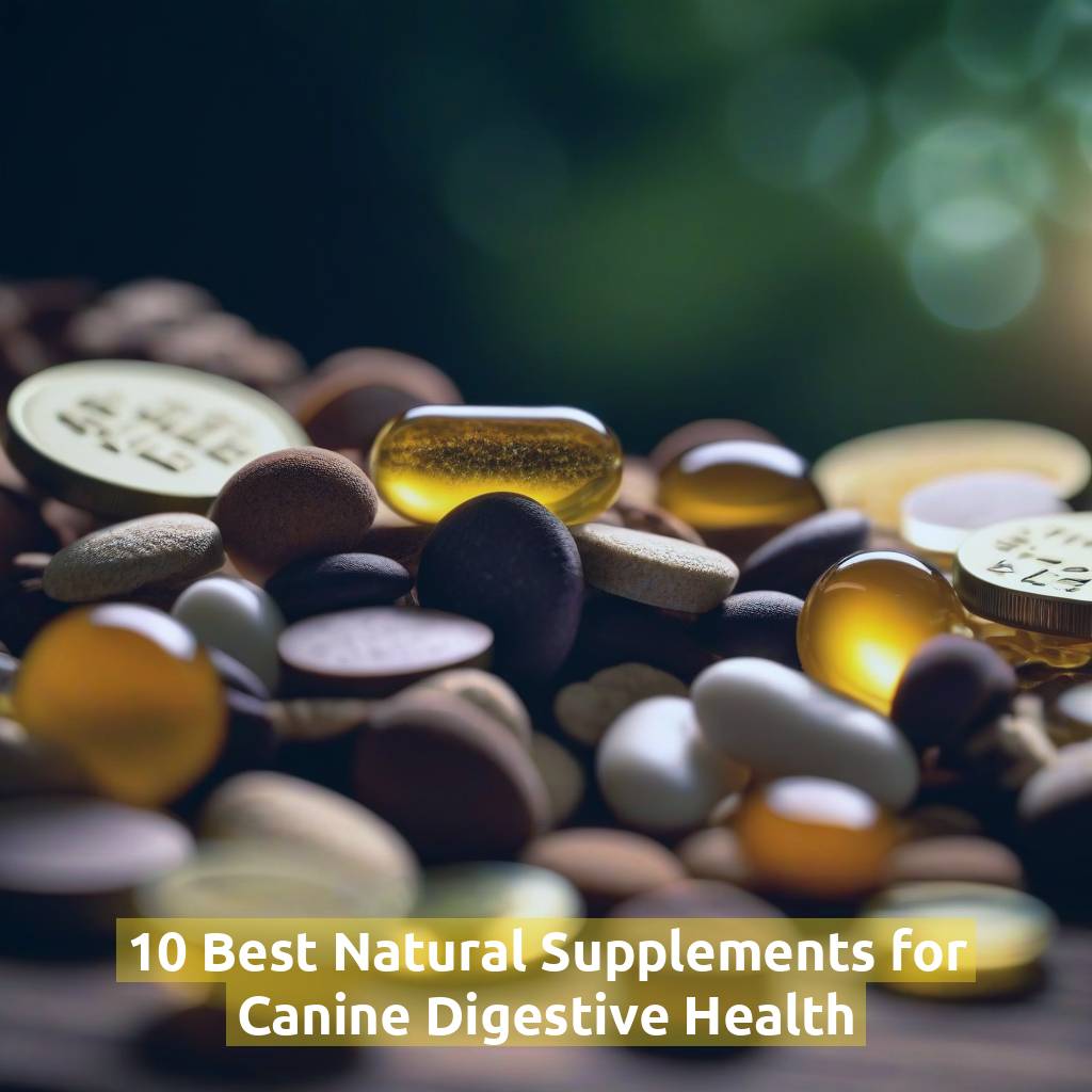 10 Best Natural Supplements for Canine Digestive Health