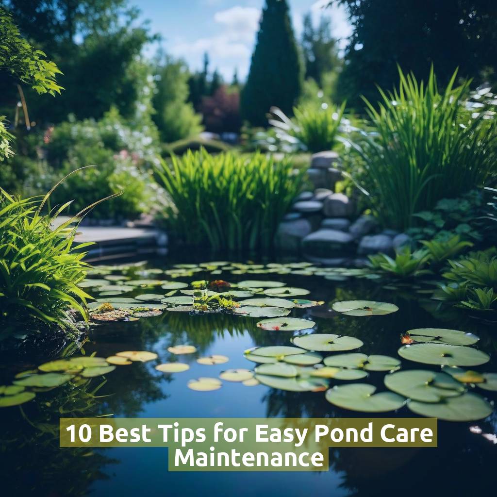 10 Best Tips for Easy Pond Care Maintenance