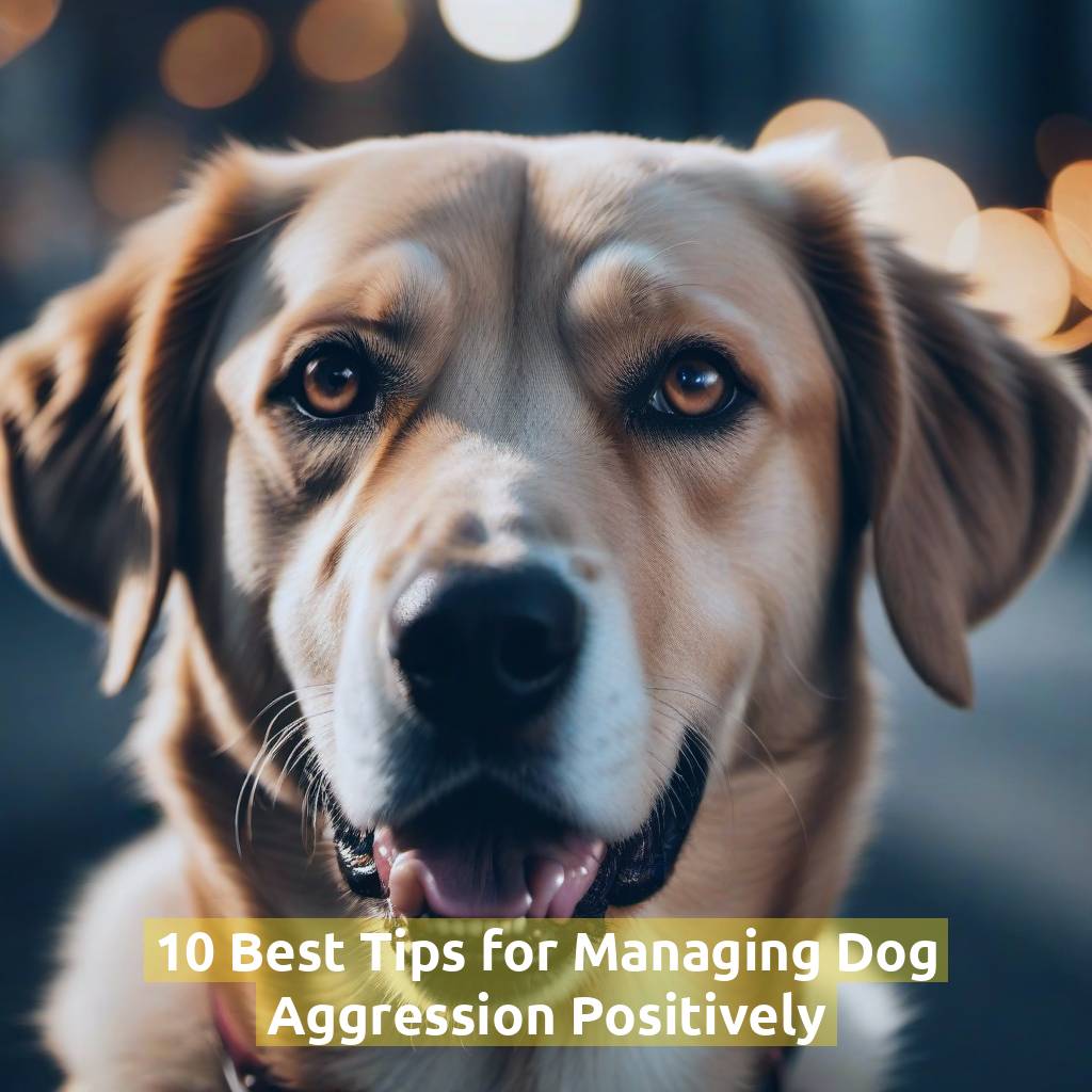 10 Best Tips for Managing Dog Aggression Positively