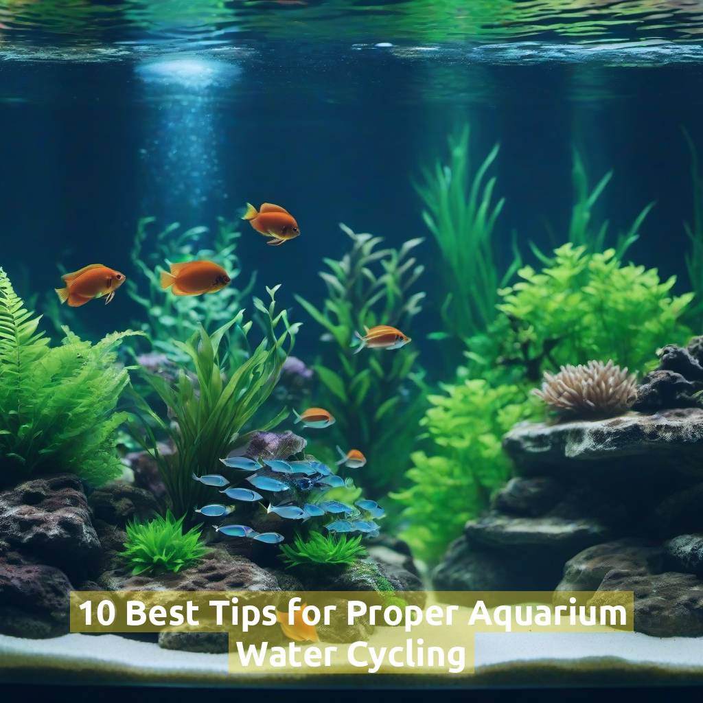 10 Best Tips for Proper Aquarium Water Cycling