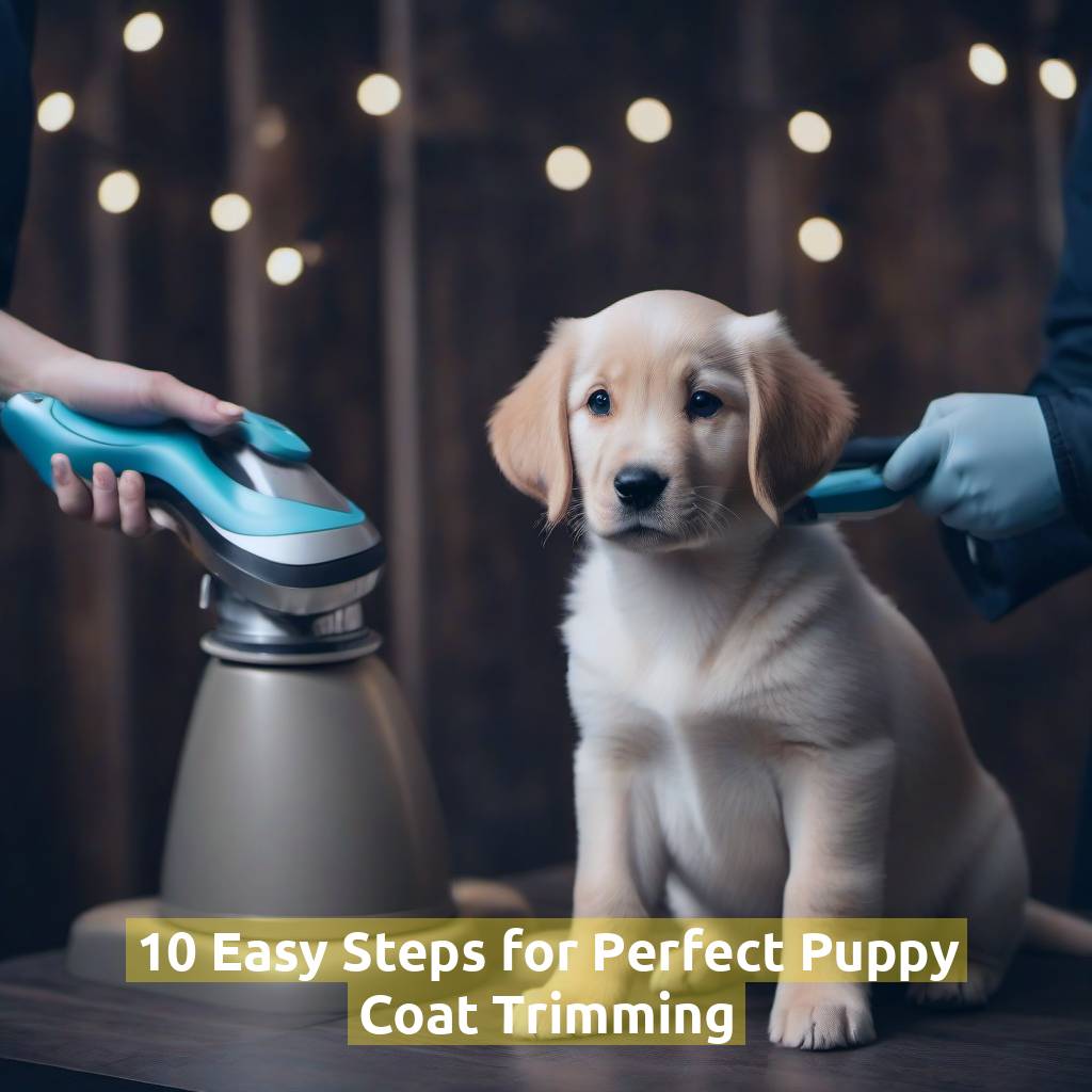 10 Easy Steps for Perfect Puppy Coat Trimming