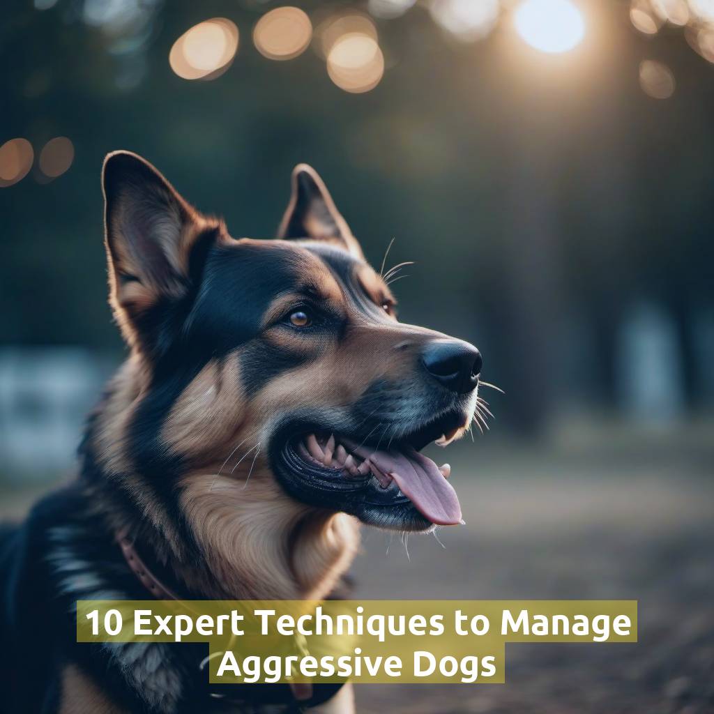10 Expert Techniques to Manage Aggressive Dogs