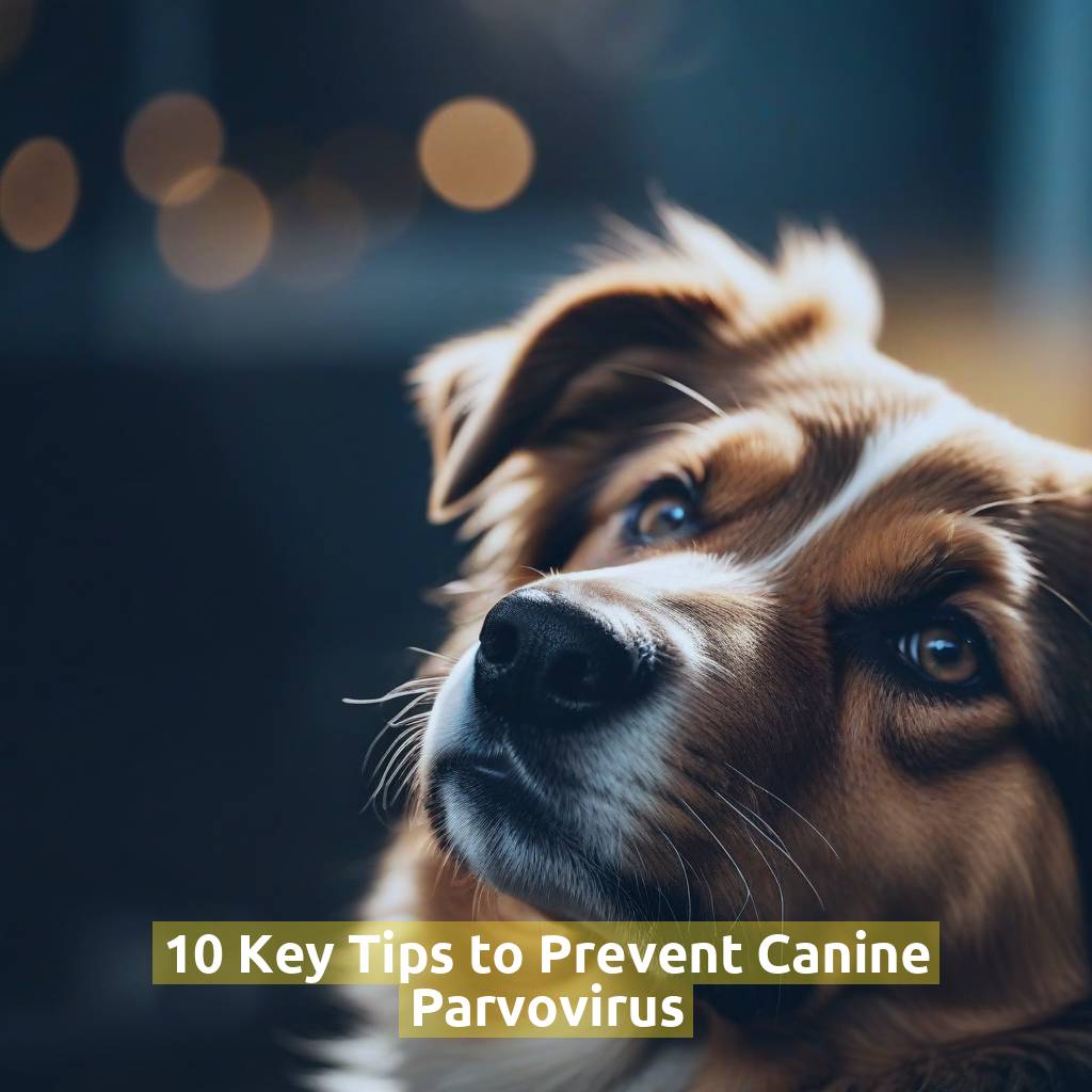 10 Key Tips to Prevent Canine Parvovirus