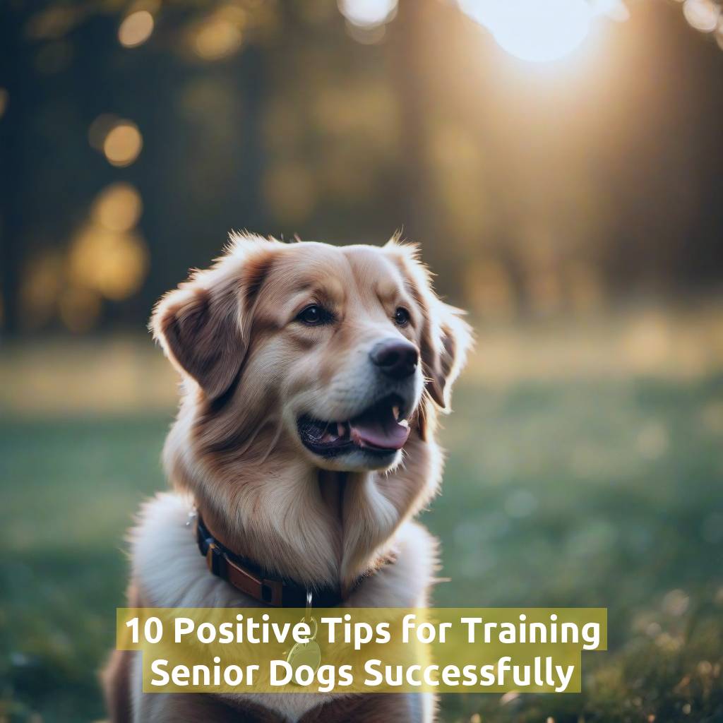 10 Positive Tips for Training Senior Dogs Successfully
