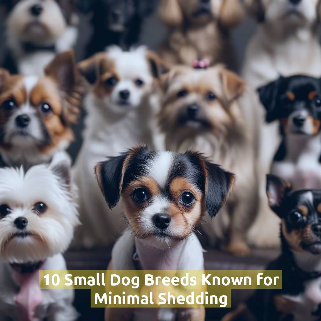 10 Small Dog Breeds Known for Minimal Shedding