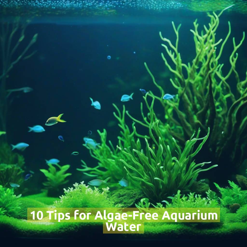 10 Tips for Algae-Free Aquarium Water