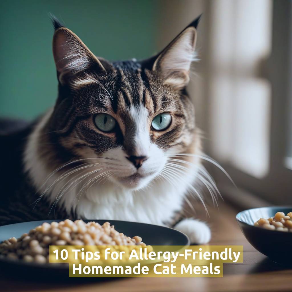 10 Tips for Allergy-Friendly Homemade Cat Meals