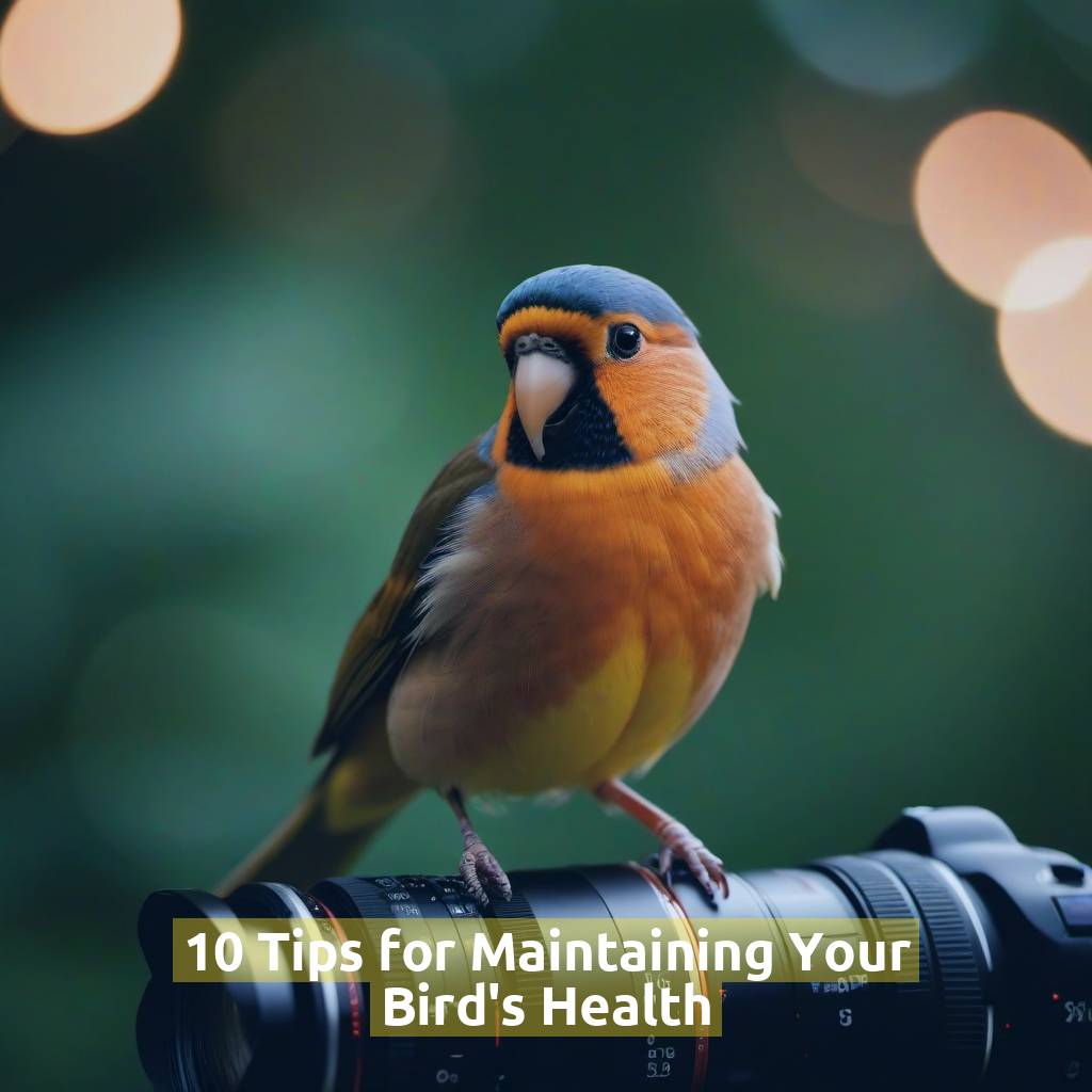 10 Tips for Maintaining Your Bird's Health