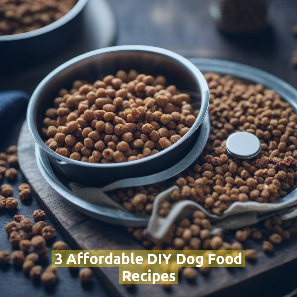 3 Affordable DIY Dog Food Recipes