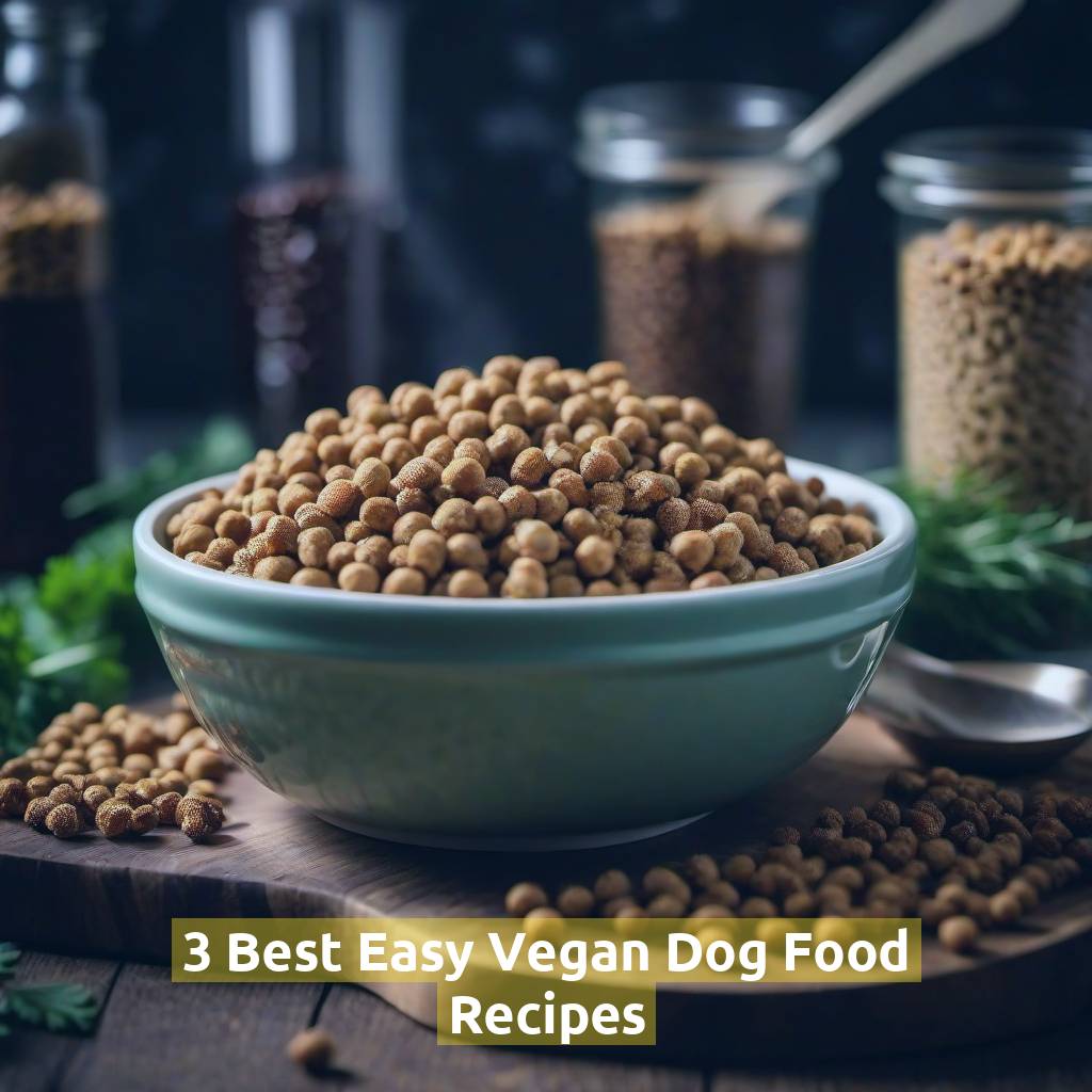 3 Best Easy Vegan Dog Food Recipes