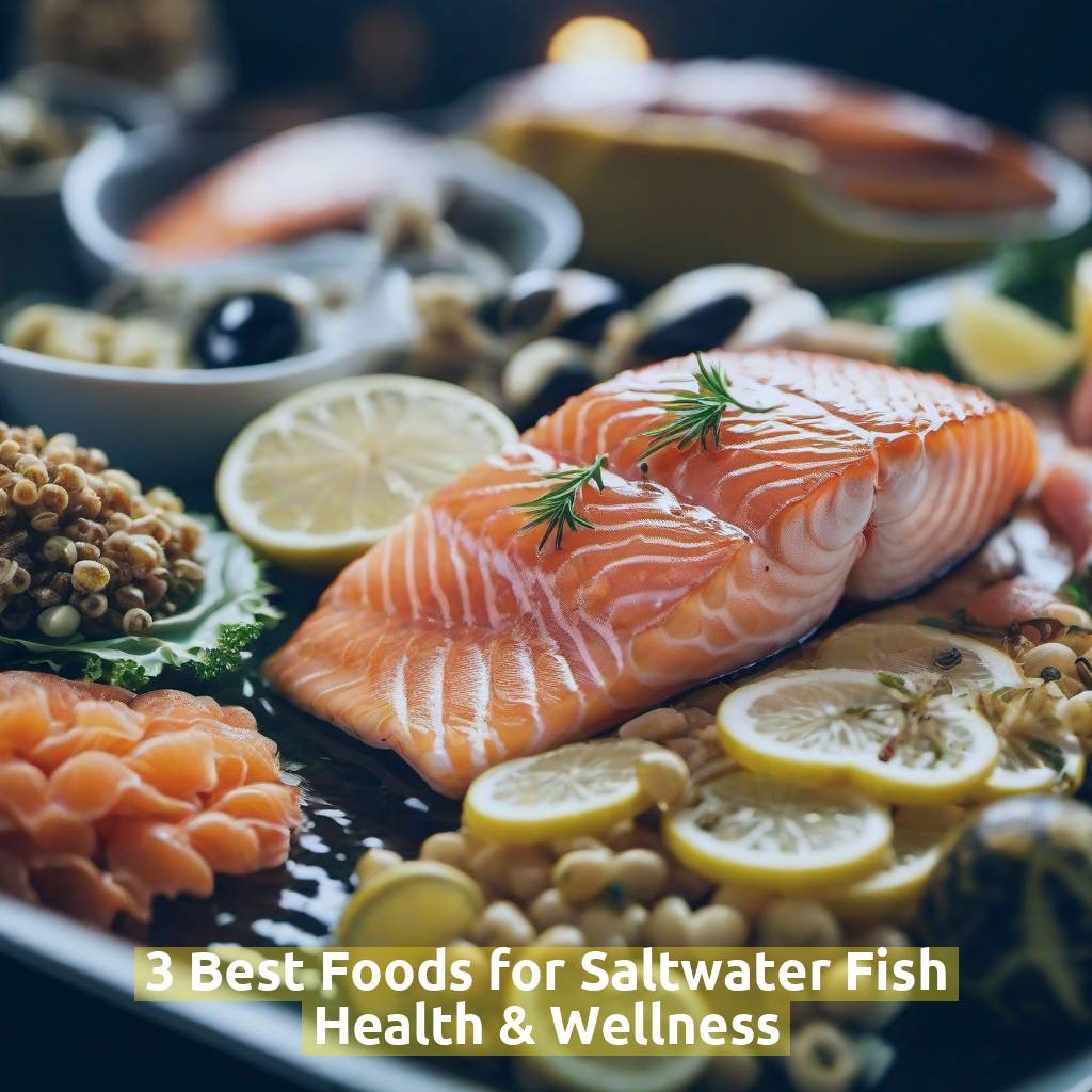 3 Best Foods for Saltwater Fish Health & Wellness