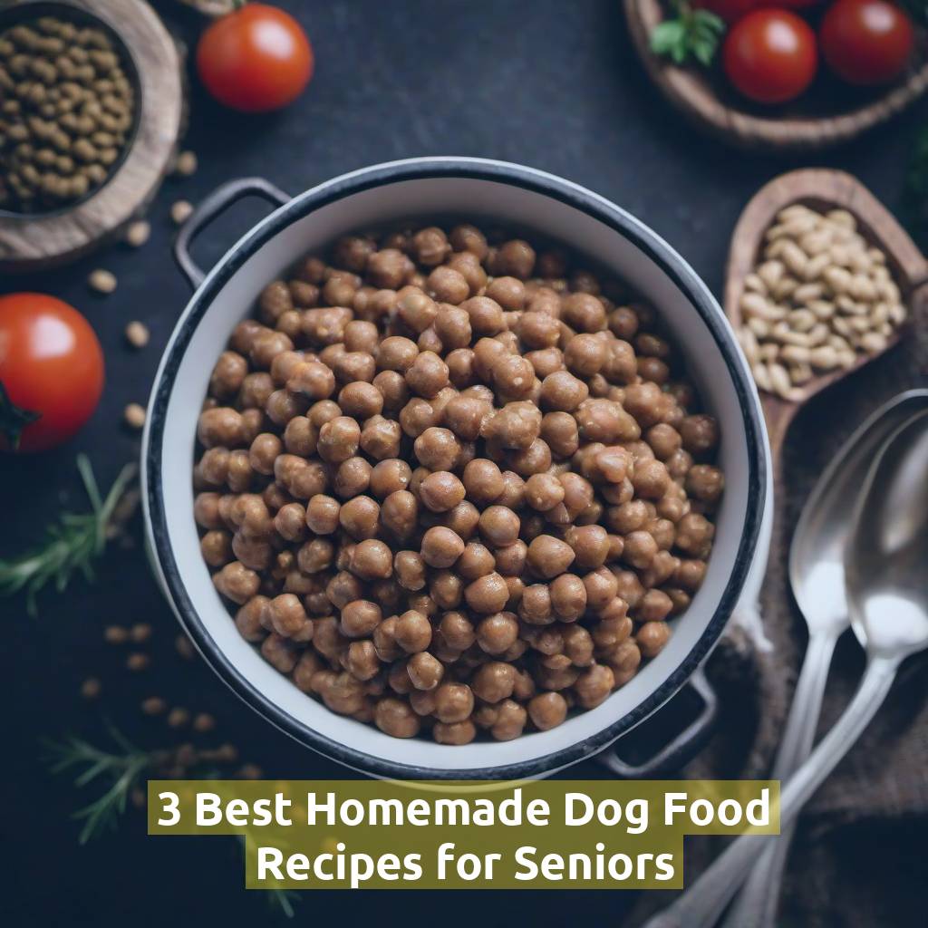 3 Best Homemade Dog Food Recipes for Seniors