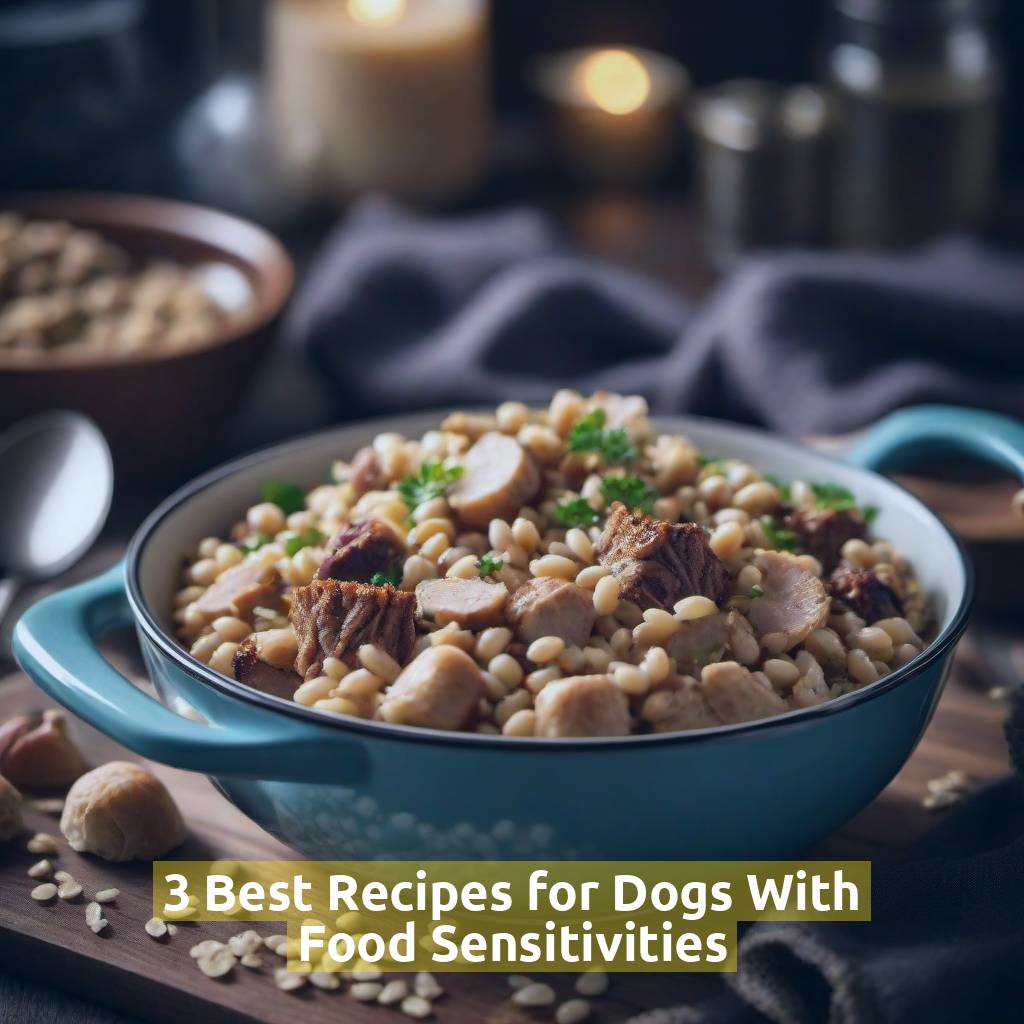 3 Best Recipes for Dogs With Food Sensitivities