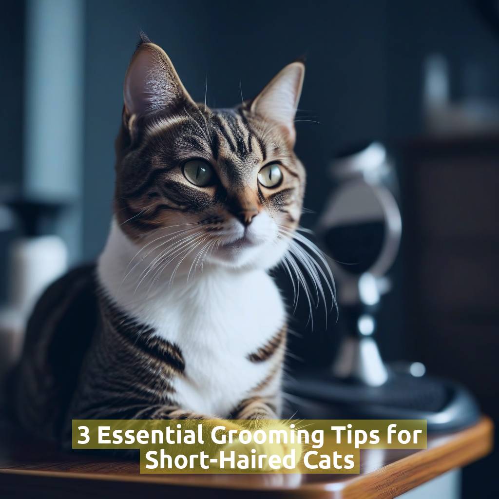 3 Essential Grooming Tips for Short-Haired Cats