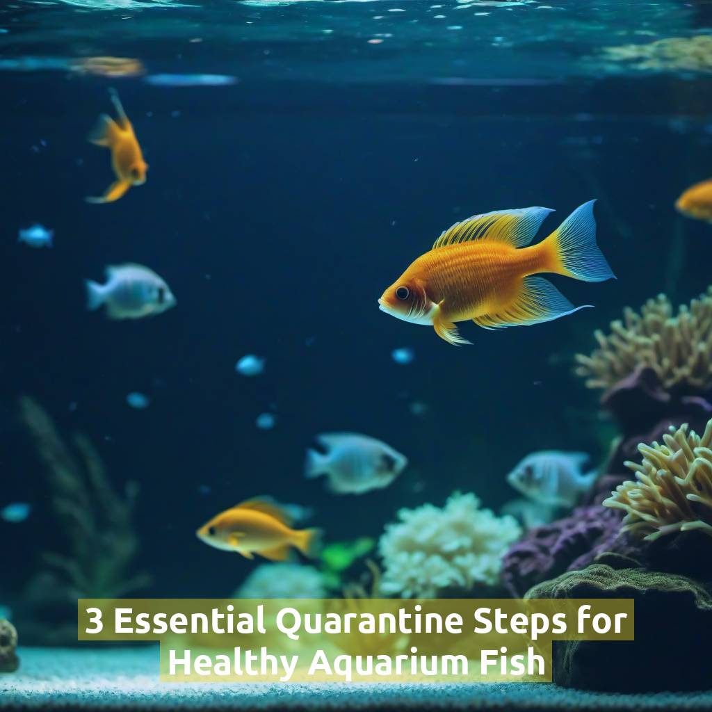 3 Essential Quarantine Steps for Healthy Aquarium Fish