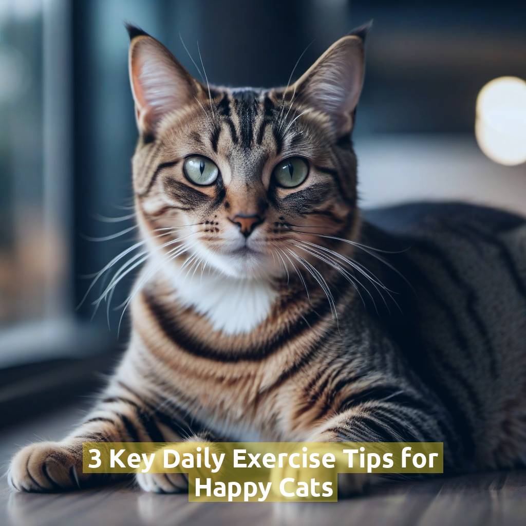 3 Key Daily Exercise Tips for Happy Cats