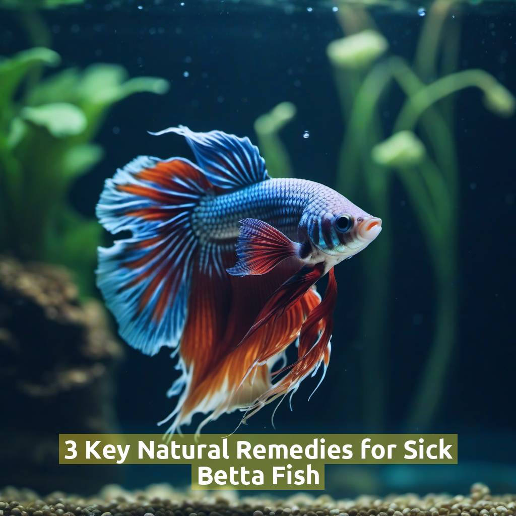 3 Key Natural Remedies for Sick Betta Fish