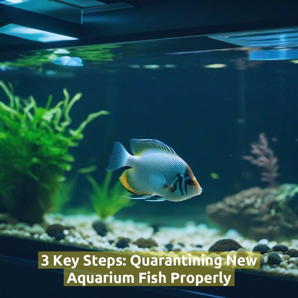 3 Key Steps: Quarantining New Aquarium Fish Properly
