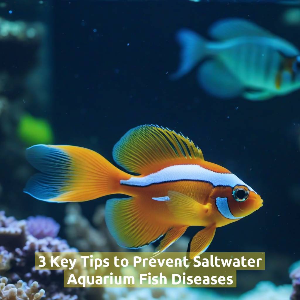 3 Key Tips to Prevent Saltwater Aquarium Fish Diseases