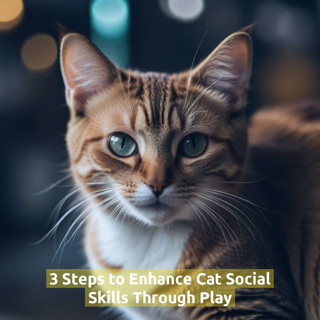 3 Steps to Enhance Cat Social Skills Through Play