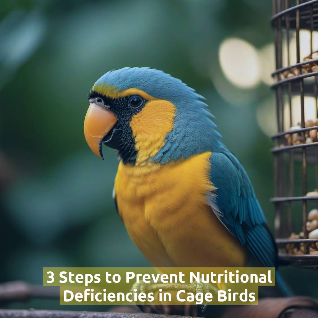 3 Steps to Prevent Nutritional Deficiencies in Cage Birds