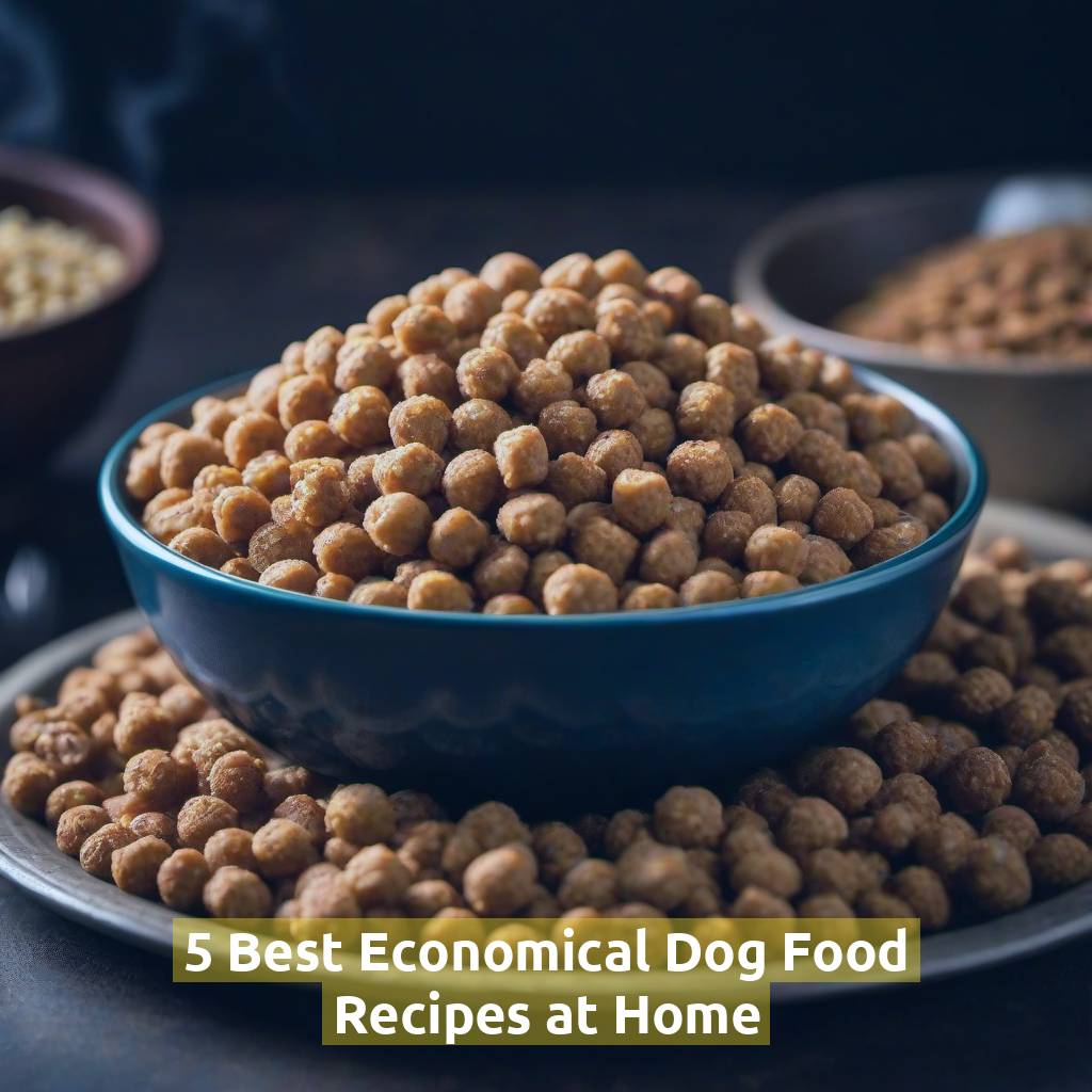 5 Best Economical Dog Food Recipes at Home