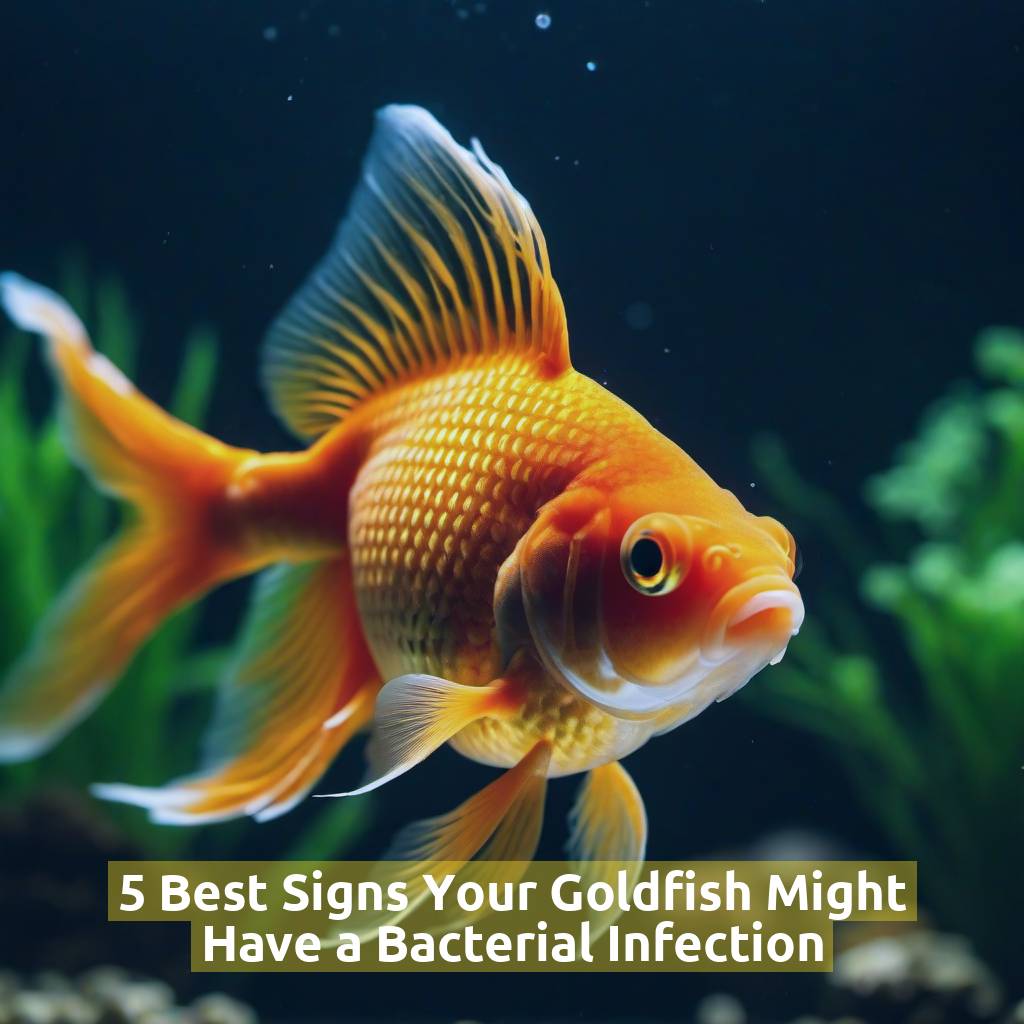 5 Best Signs Your Goldfish Might Have a Bacterial Infection
