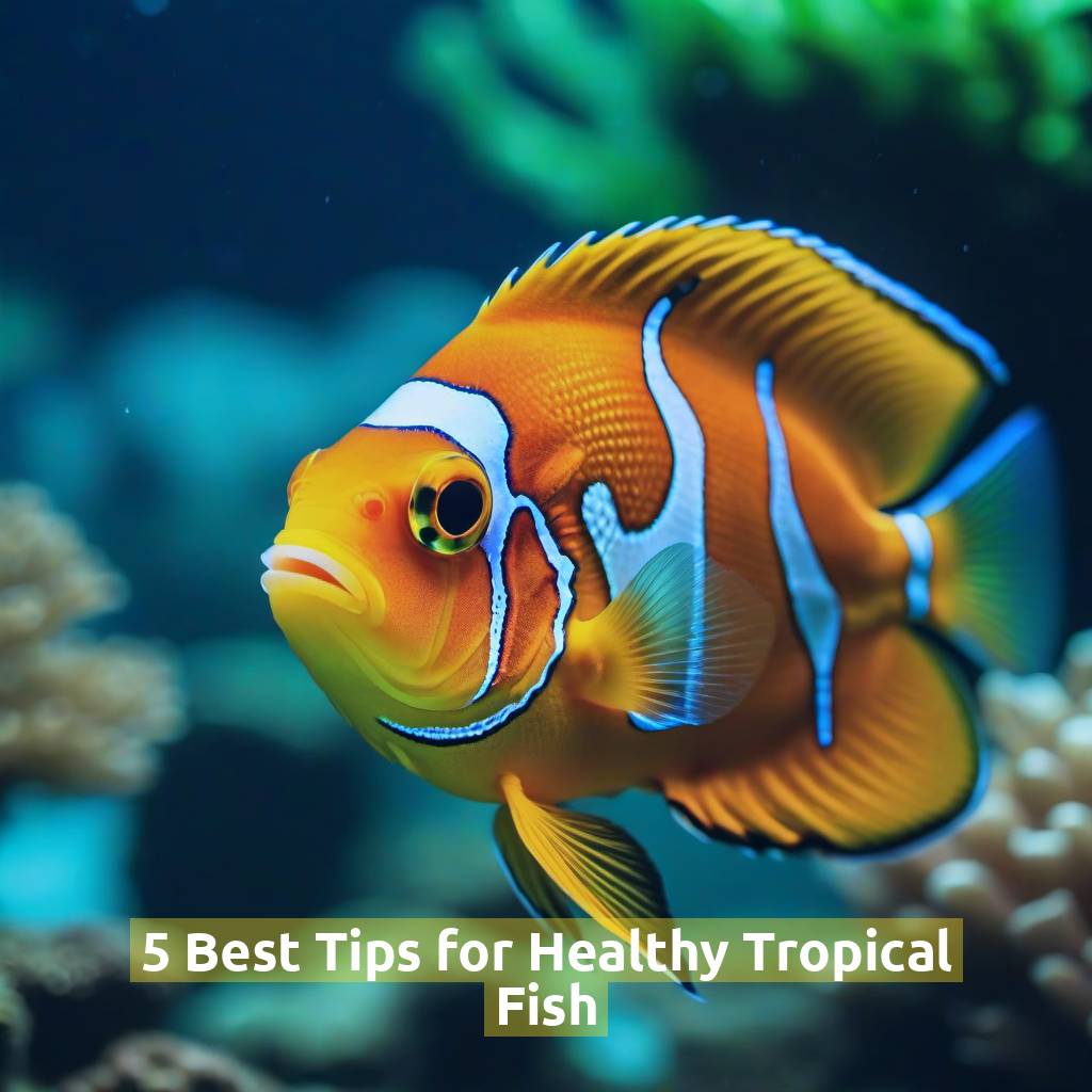5 Best Tips for Healthy Tropical Fish