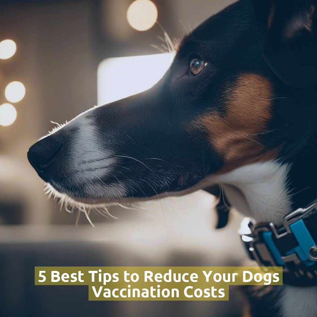 5 Best Tips to Reduce Your Dogs Vaccination Costs