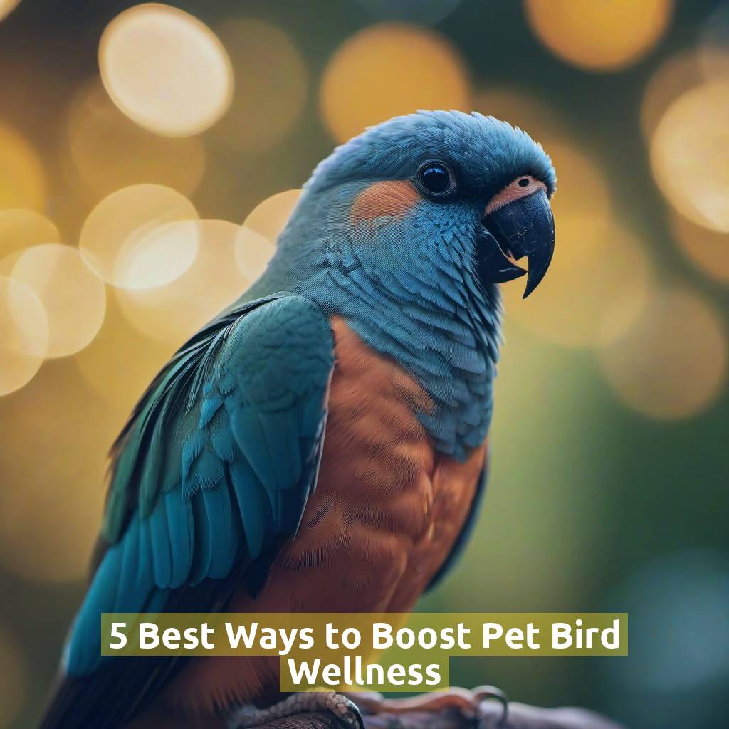 5 Best Ways to Boost Pet Bird Wellness
