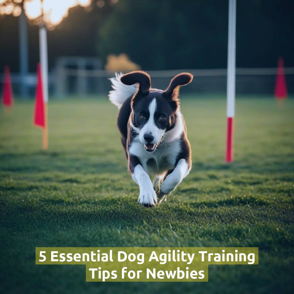 5 Essential Dog Agility Training Tips for Newbies