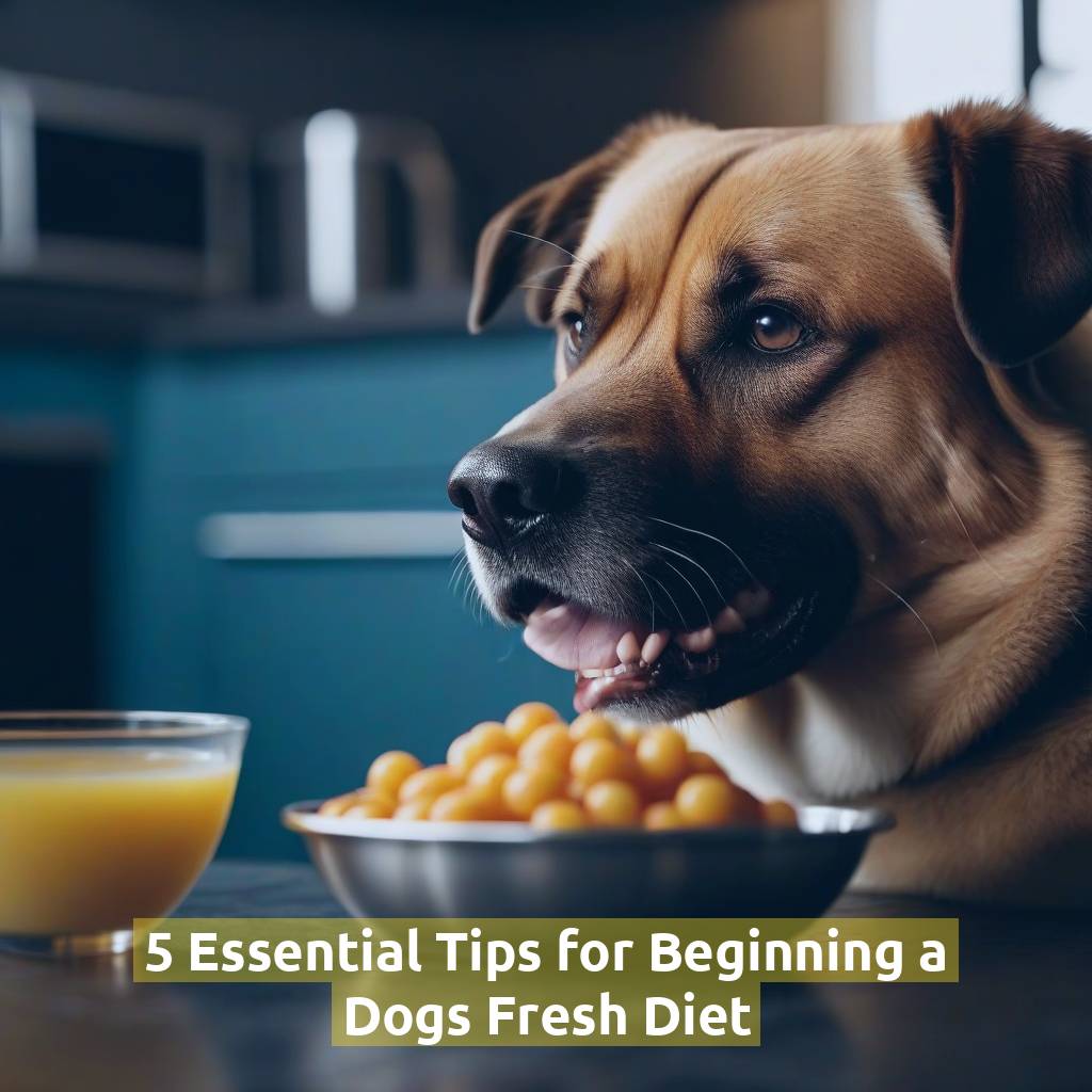 5 Essential Tips for Beginning a Dogs Fresh Diet