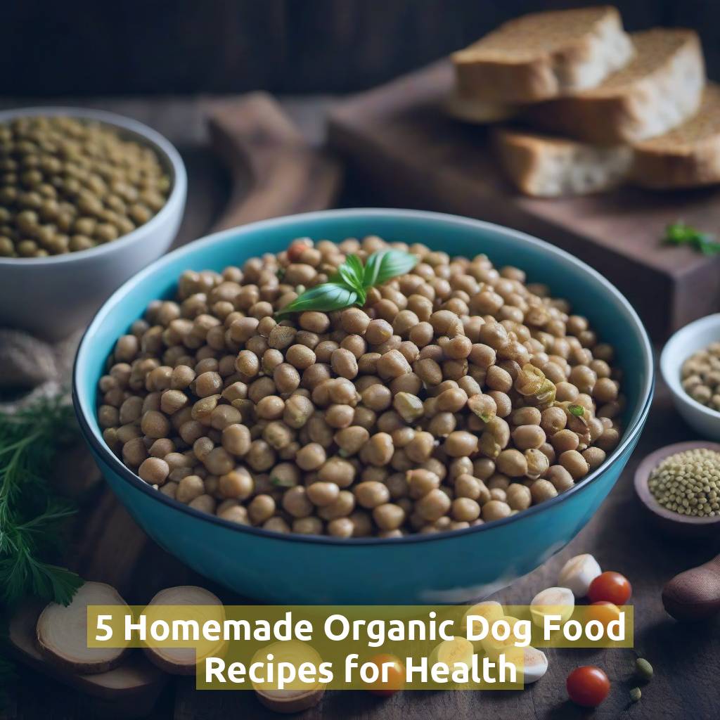 5 Homemade Organic Dog Food Recipes for Health