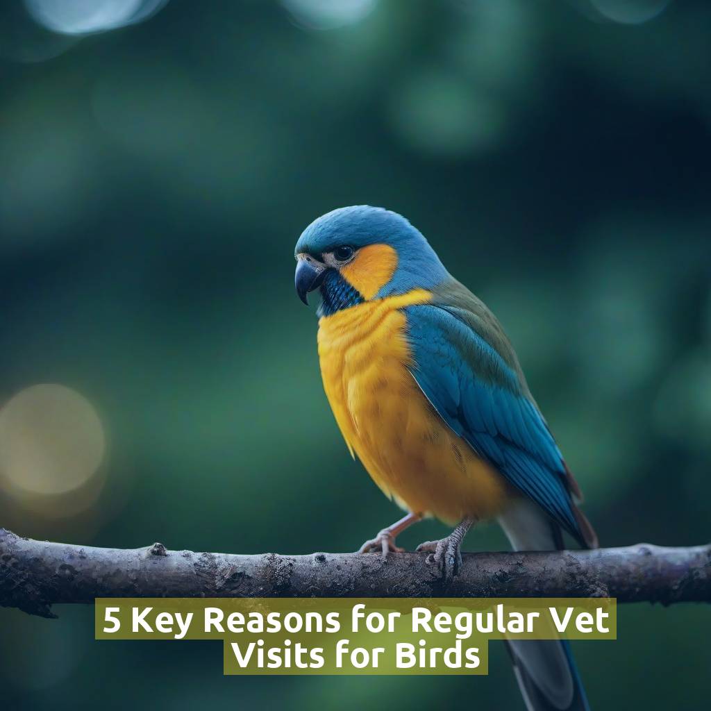 5 Key Reasons for Regular Vet Visits for Birds