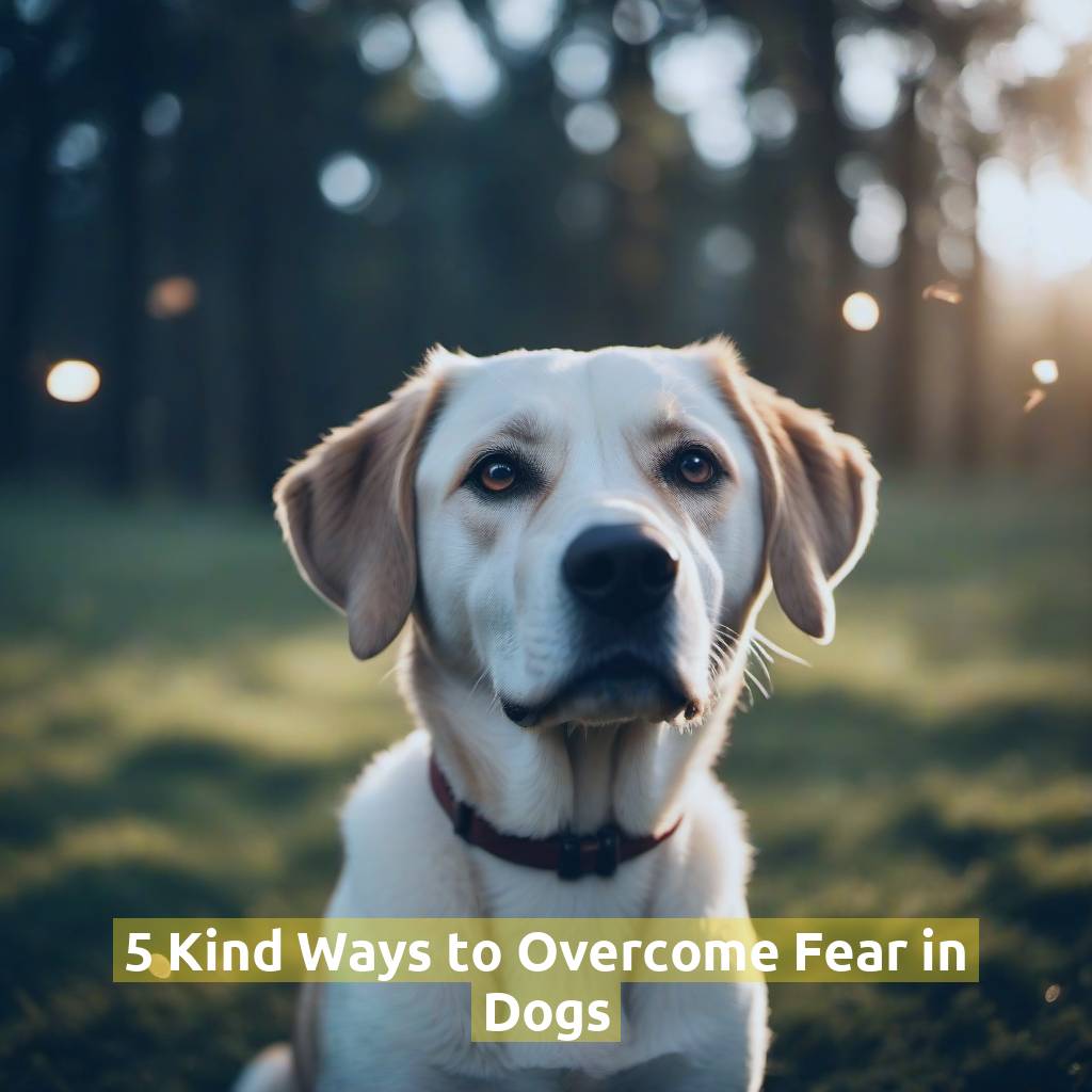 5 Kind Ways to Overcome Fear in Dogs