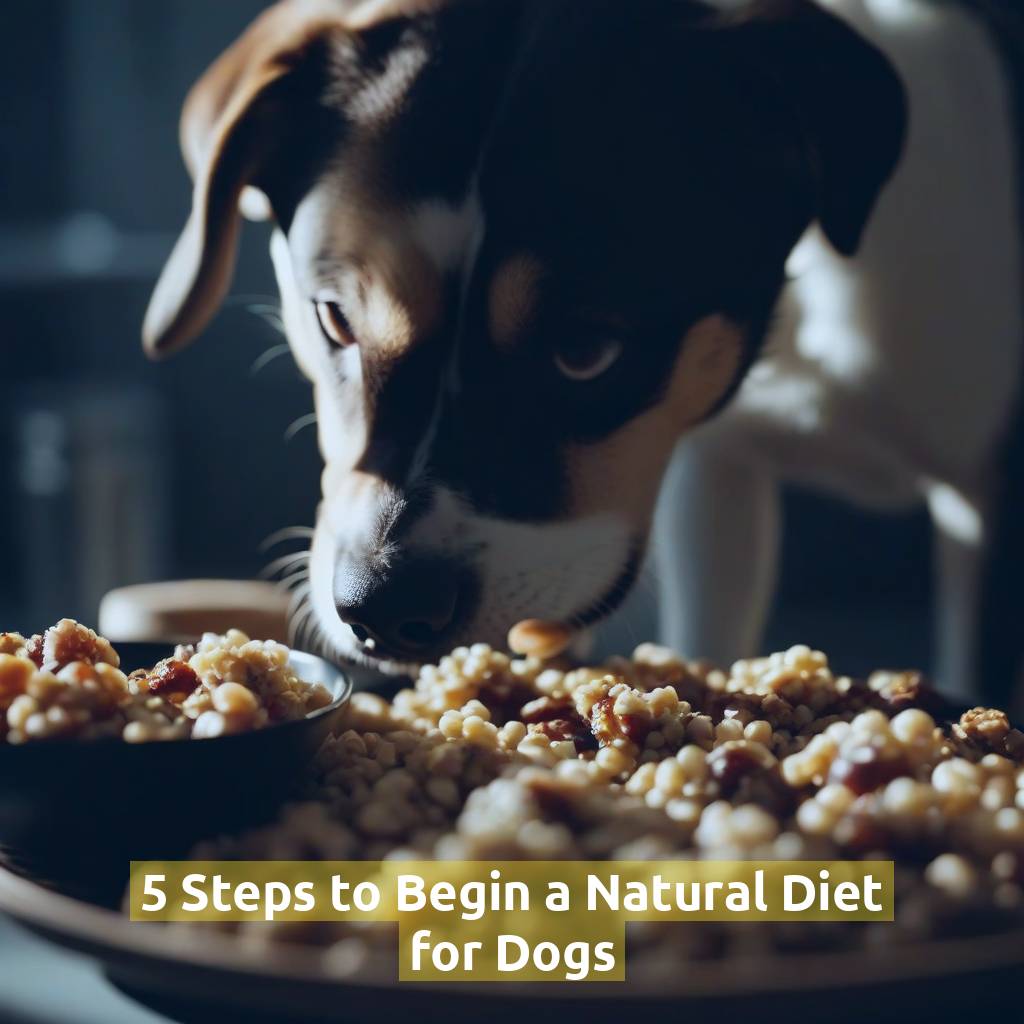 5 Steps to Begin a Natural Diet for Dogs