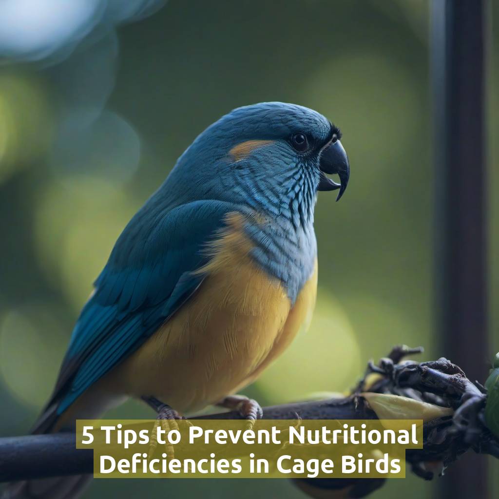 5 Tips to Prevent Nutritional Deficiencies in Cage Birds