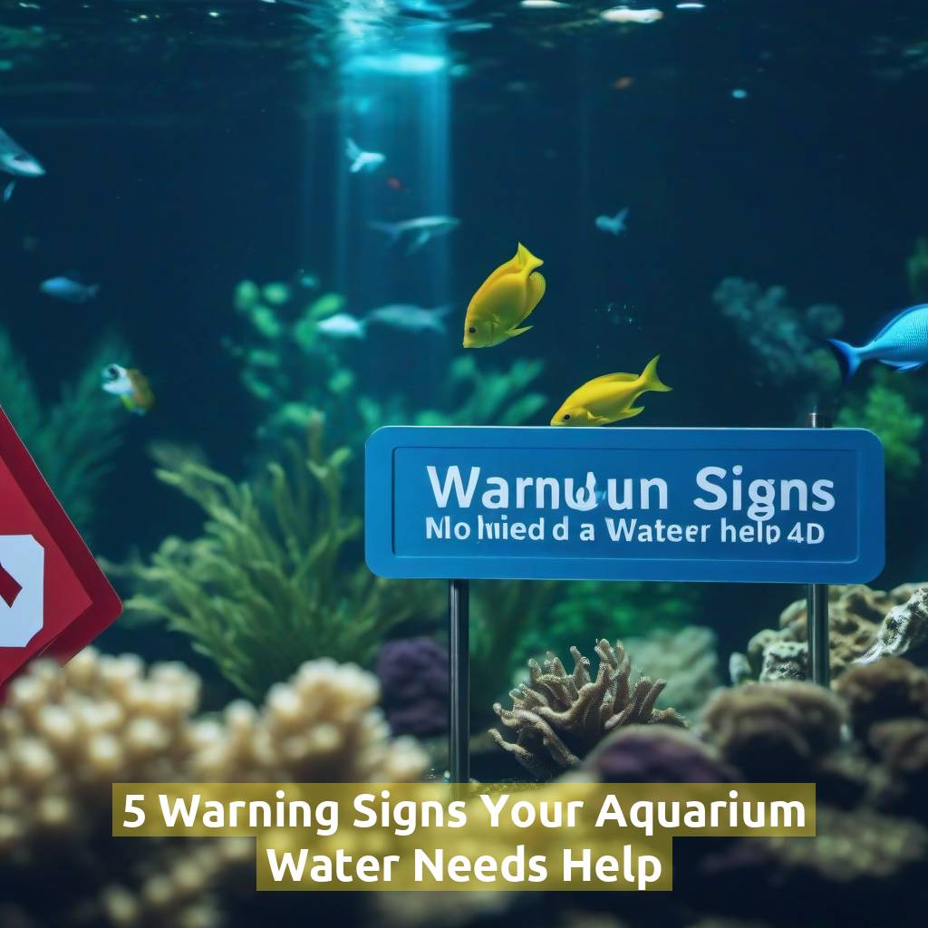 5 Warning Signs Your Aquarium Water Needs Help