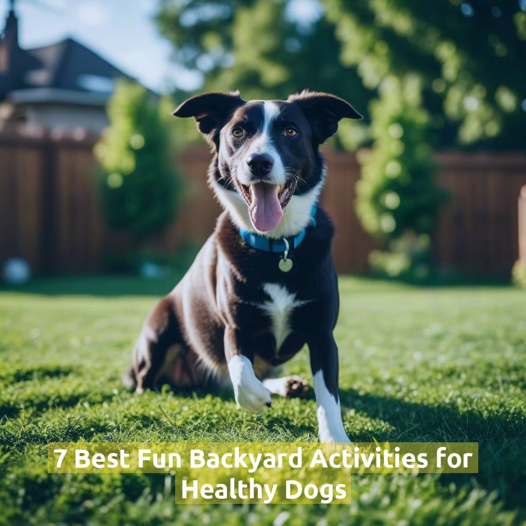 7 Best Fun Backyard Activities for Healthy Dogs