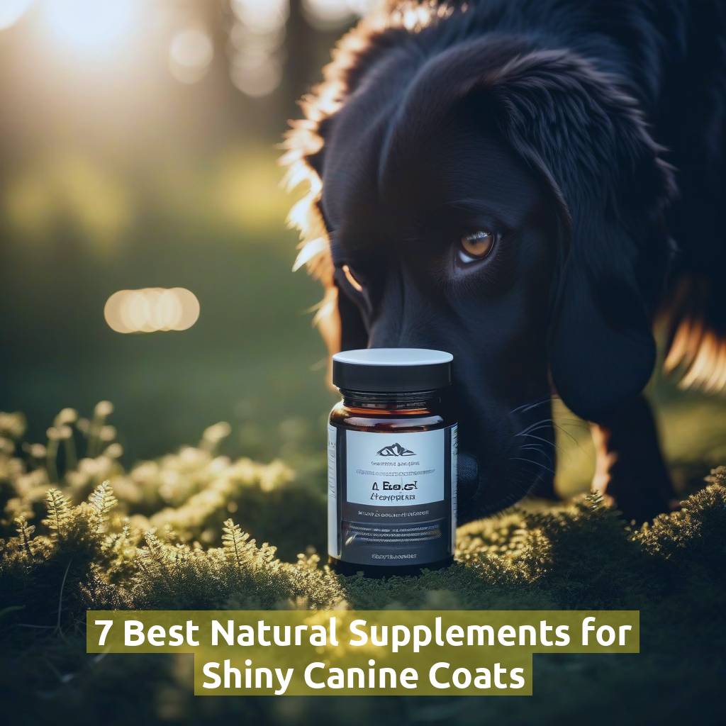 7 Best Natural Supplements for Shiny Canine Coats