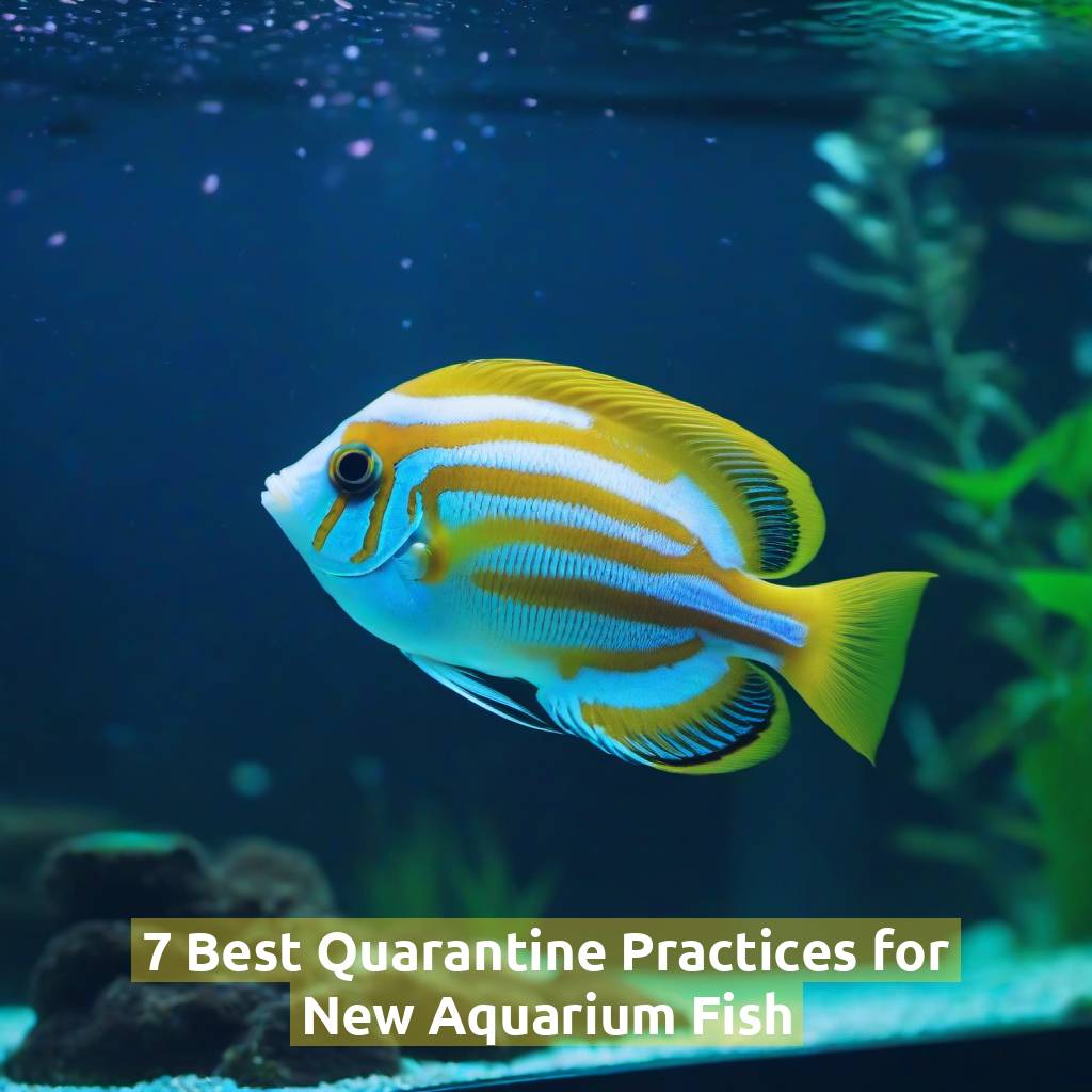 7 Best Quarantine Practices for New Aquarium Fish