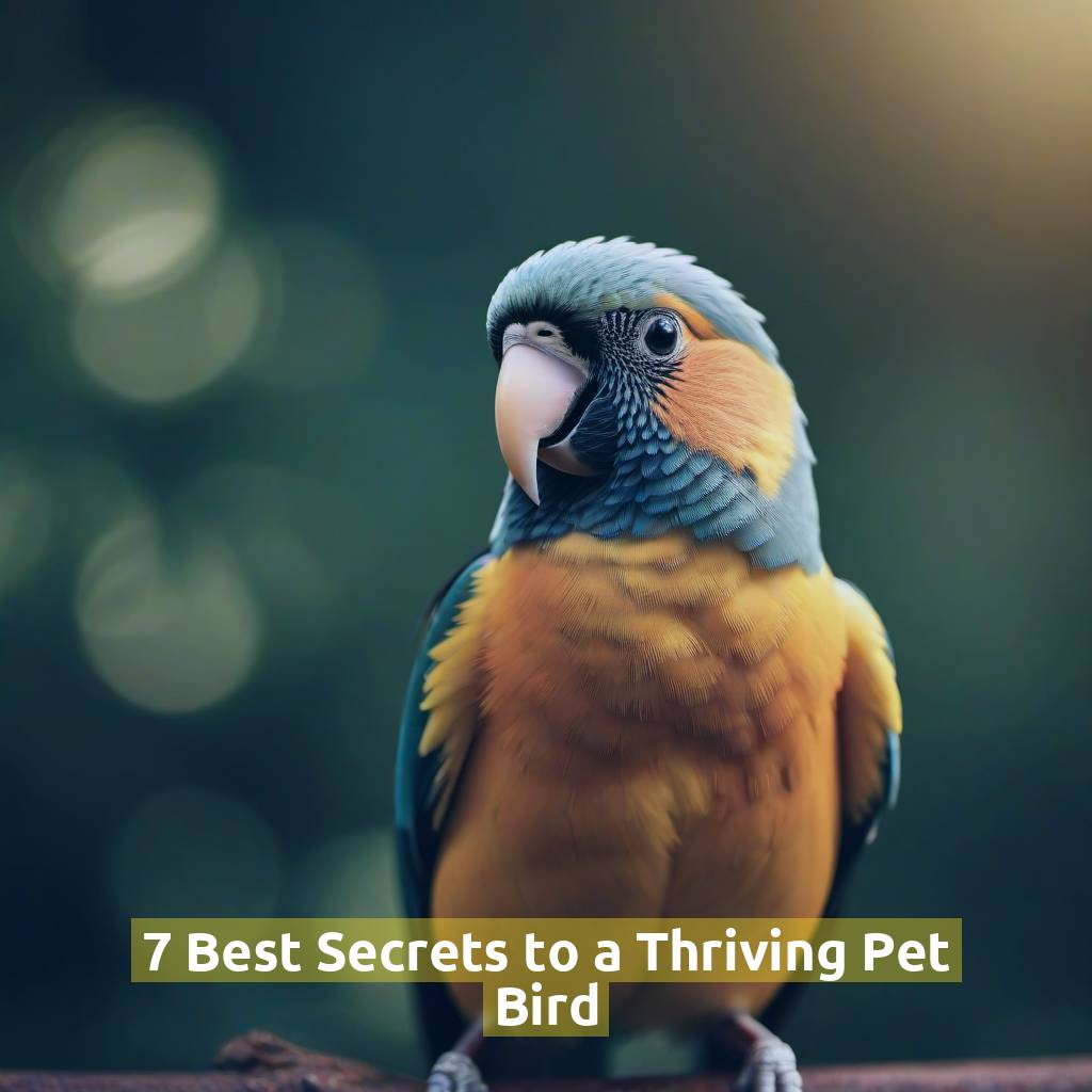 7 Best Secrets to a Thriving Pet Bird