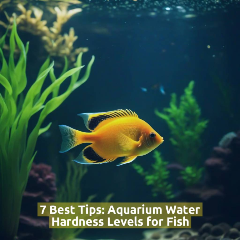 View of 7 Best Tips: Aquarium Water Hardness Levels for Fish - Pet Health Advisor