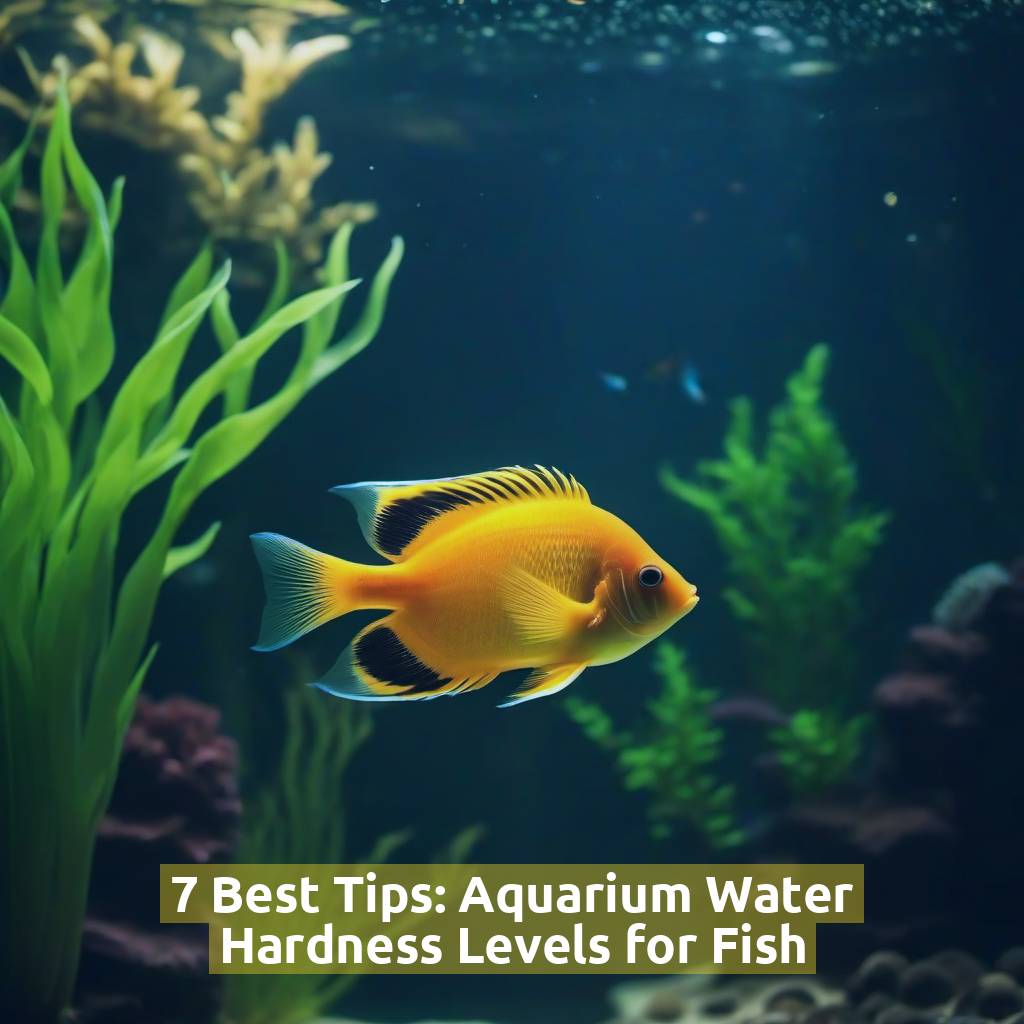 7 Best Tips: Aquarium Water Hardness Levels for Fish