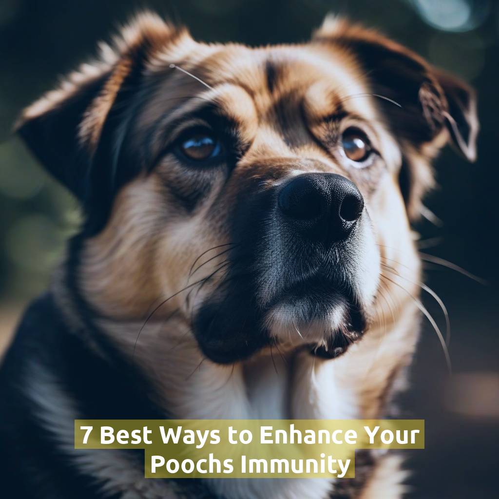 7 Best Ways to Enhance Your Poochs Immunity