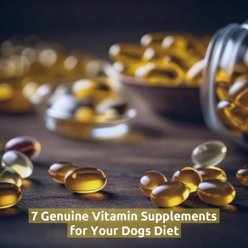 7 Genuine Vitamin Supplements for Your Dogs Diet